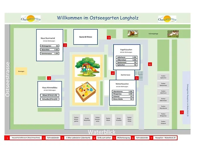 Apartamento Ostseegarten Langholz - Spatzennest Bis 4 Pers *